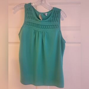 Elle Womens Green Blouse